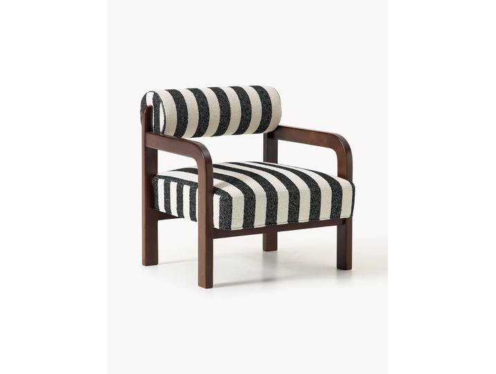 Loungefauteuil Raymond van essenhout met bouclé bekleding