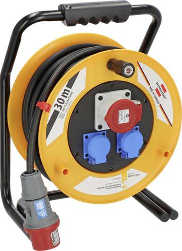 Brennenstuhl 1316300 Kabeltrommel 30m Schwarz CEE-Stecker 16A 5polig