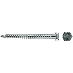Fischer 200x Sicherheitsschraube 7X67 Sechskantkopf - 80404