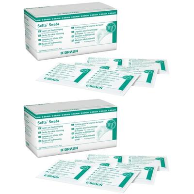 Alkoholtupfer Softa Swabs 2x 2x100 St Tupfer