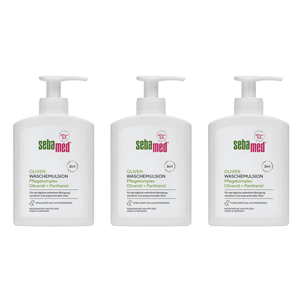 Sebapharma GmbH & Co.KG Sebamed Waschemulsion Oliven+Panthenol 08104905