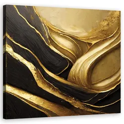 WANDBILD glamour gold abstrakt