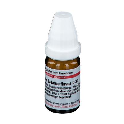 Mercurius Jodatus Flavus D 30 Globuli 10 g