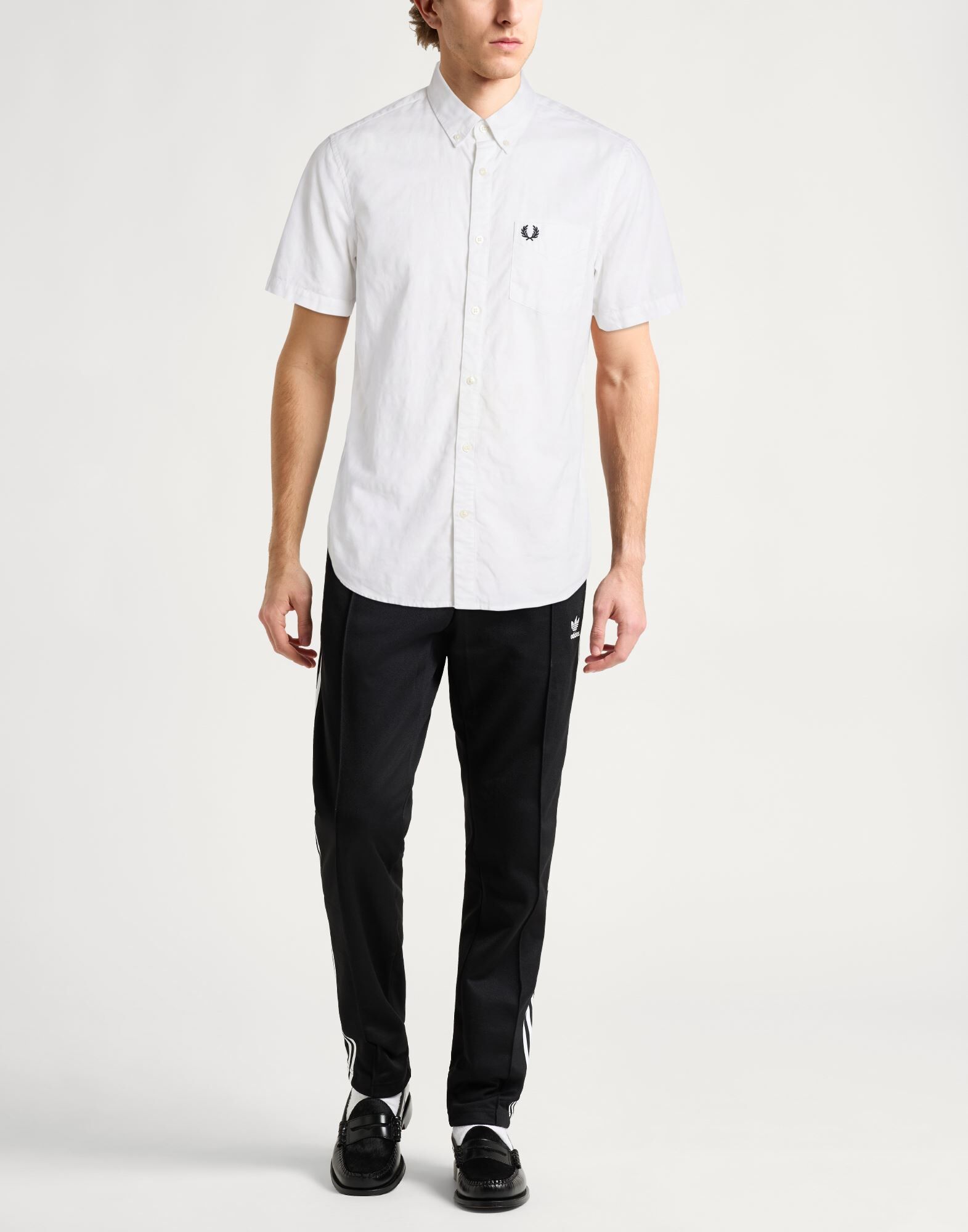 Fred Perry Camisa Hombre Blanco S Hombre