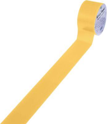 Bodenmarkierungsband, 75 mm breit, gelb