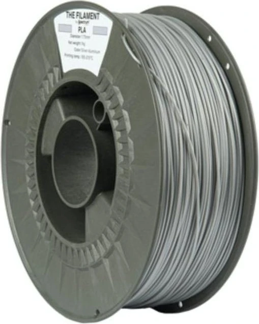 The Filament PLA 1.75mm Silver Aluminium 1kg