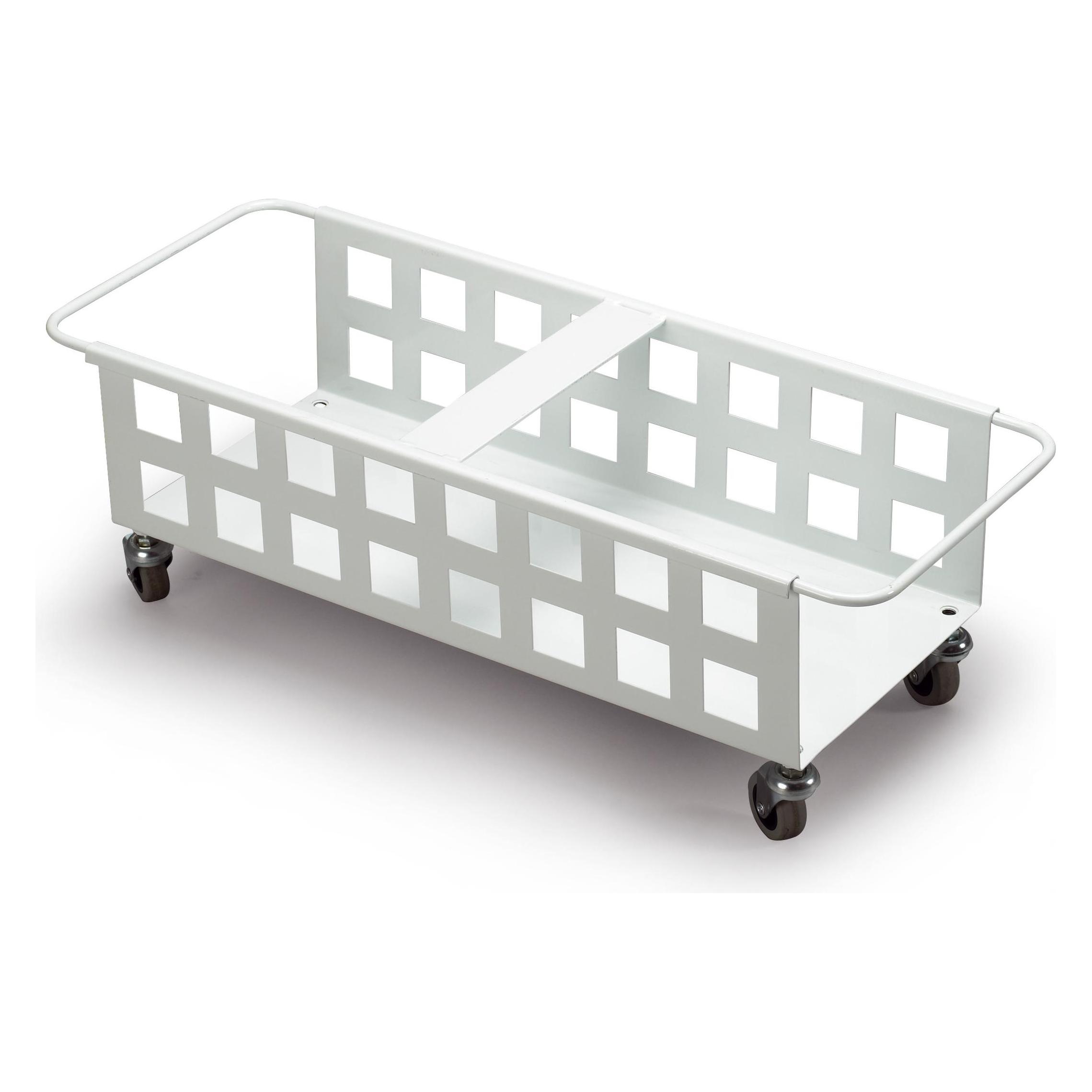 Durable Fahrwagen DURABIN SQUARE TROLLEY DUO 40, weiá (40 l) (1801622010)