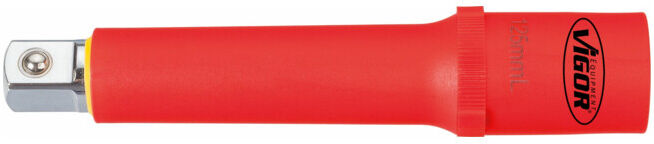 VIGOR Rallonge VDE carré creux 12,5 mm (1/2 pouce) L 125 mm (V3341)