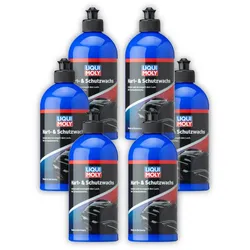 6x Hart- & Schutzwachs LIQUI MOLY 21763 Lackpolitur zum Schutz & Erhalt 500 ml