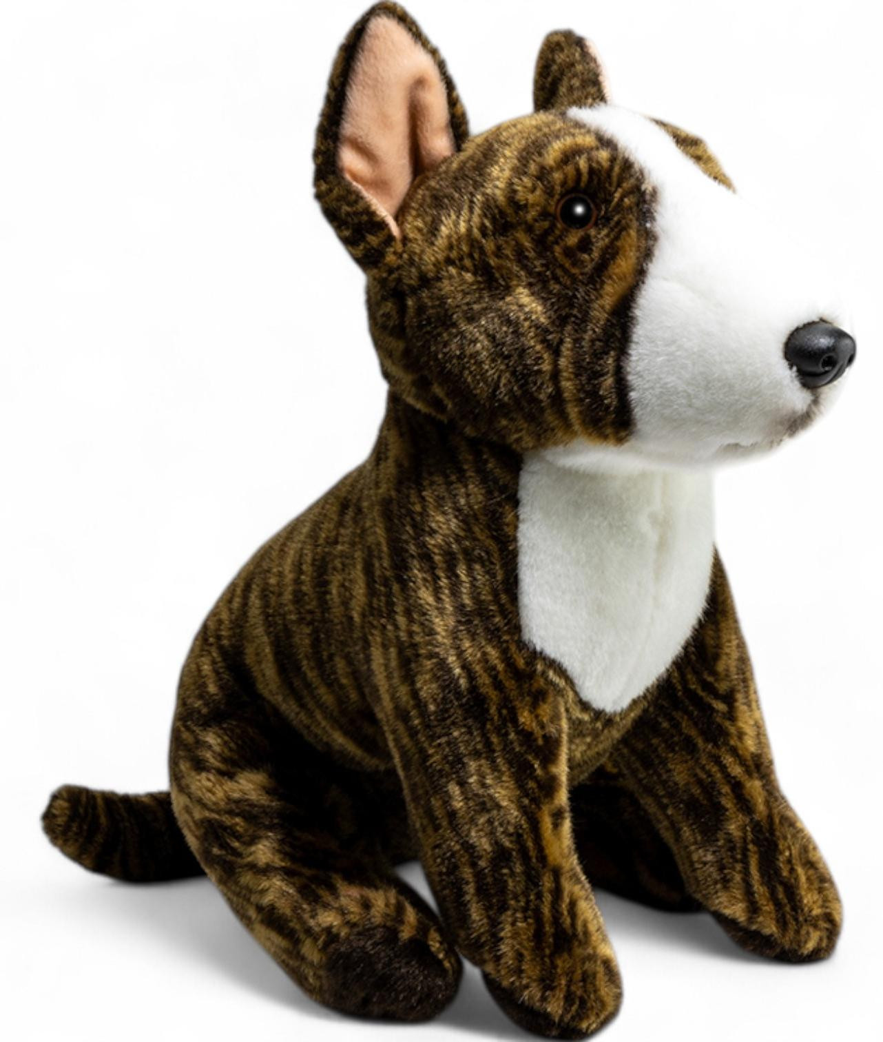 Carl Dick Pluchen Pitbull Knuffel - Bruin - 30 cm
