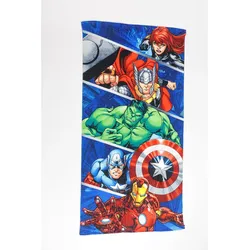 COFI 1453 Avengers Strandtuch 70x140 cm - Weiches Badetuch für Fans