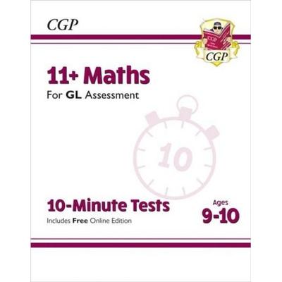 11+ GL 10-Minute Tests: Maths - Ages 9-10 (with Online Edition), Taschenbuch von Cgp Books, CGP Books, 978-1-78908-300-2