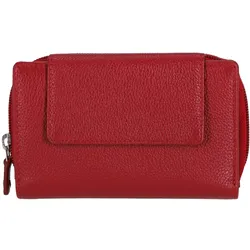 KENORADA Hochkantbörse Damen Mekong Flap Wallet L rot - 10