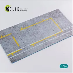 Kelik Pitstop 24 Hours of Le Mans type 2 Base - Acrylic 3 mm (180 x 357 mm) (210 g)