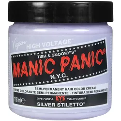 118ml Manic Panic Classic High Voltage Silver Stiletto