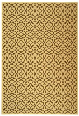 SAFAVIEH Courtyard Penny Indoor/ Outdoor Waterproof Patio Backyard Rug