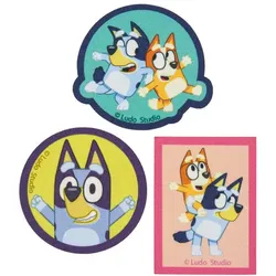CMM Applikationen "Bluey", Größe: 5,2–7 cm, Inhalt: 3 Stück