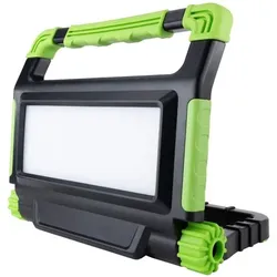 REV, Arbeitsleuchte, LED Akku Arbeitsstrahler Spot Green 50W mit Ständer (5000 lm)