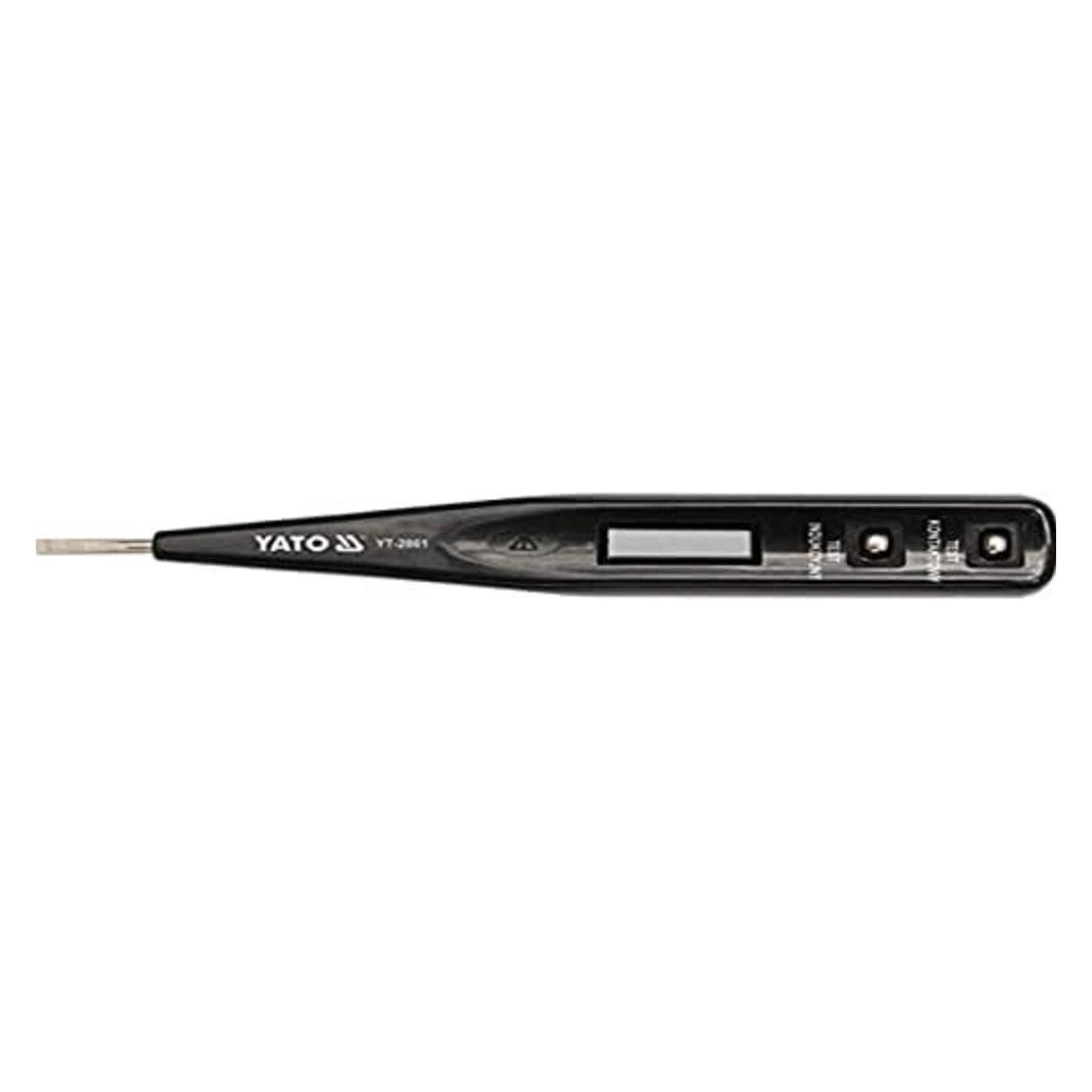 Yato Spannungs-Probenehmer 12-250V LCD 2861 (Spannungsprüfer) (YT-2861)