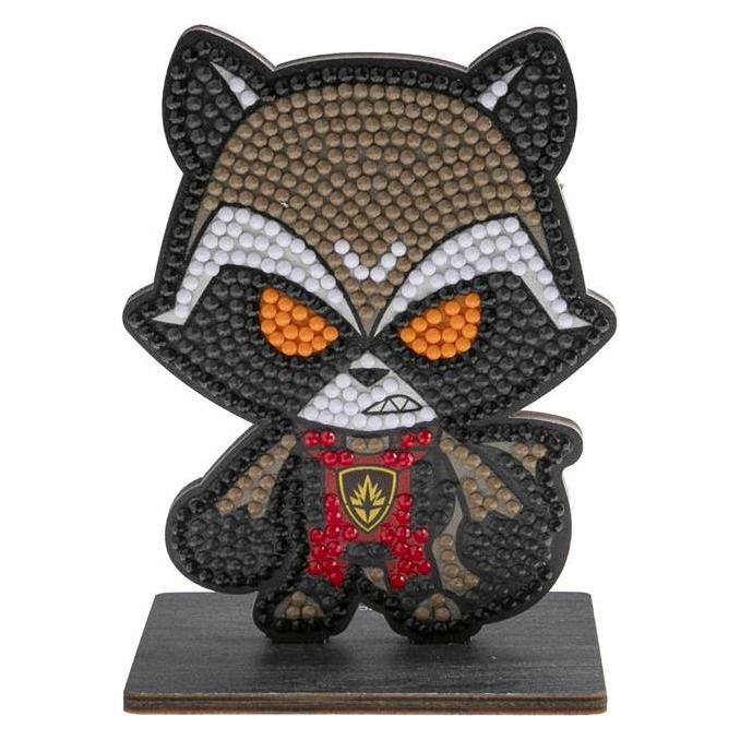 Craft Buddy Rocket, Crystal Art Buddy ca. 11x8cm (CAFGR-MCU012)