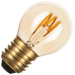 Bailey | LED-Kugellampe | Große Glühbirne E27 | 3W (ersetzt 11W) Gold