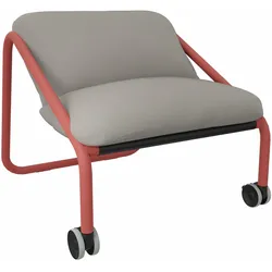 Sedus se:lab Sofa Single - Era Prompt beigegrau (CSE45) / Cayennerot (159)