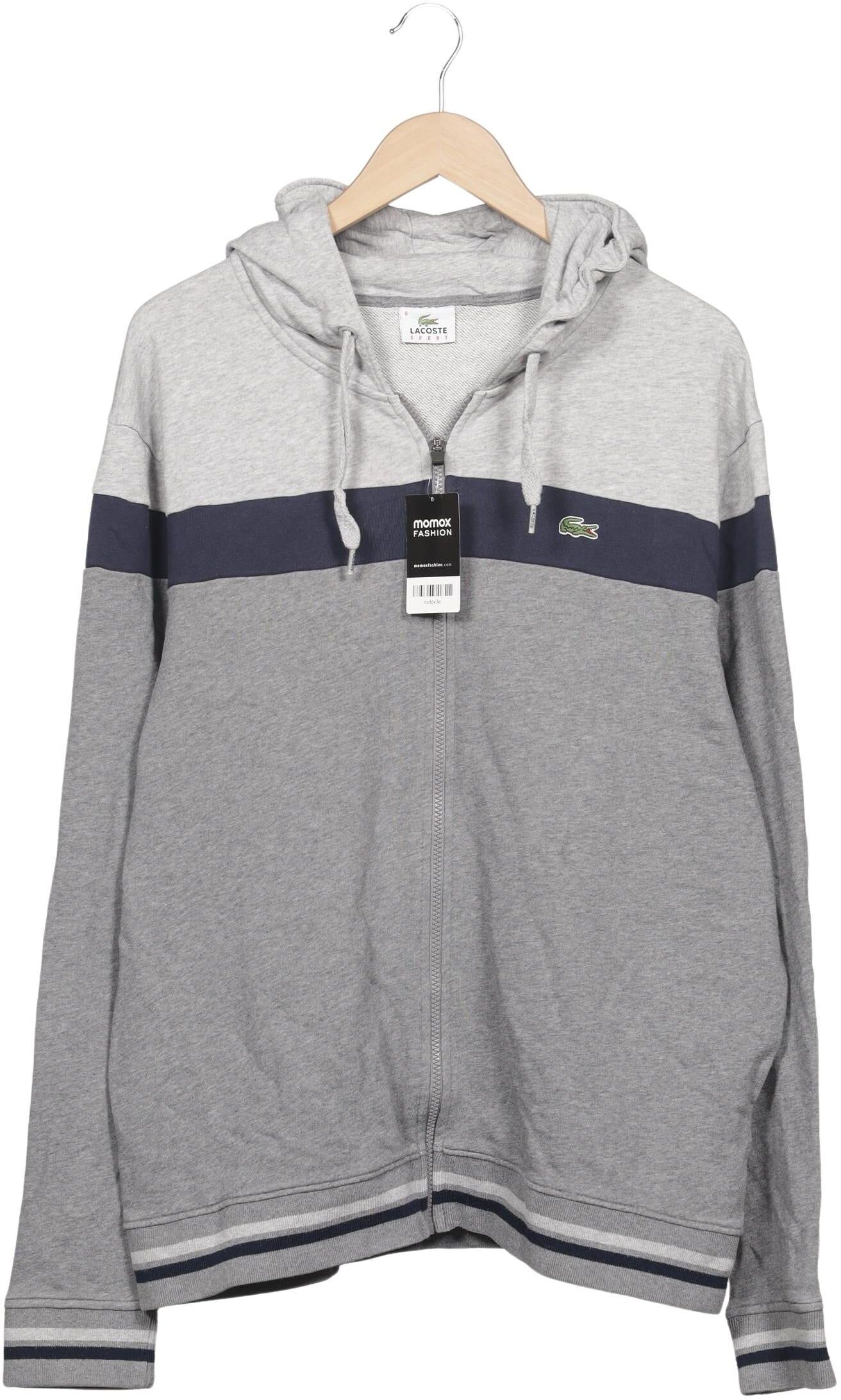 Lacoste Sport Herren Kapuzenpullover, Mehrfarbig, Gr. 3Xl, Baumwolle - Second Hand