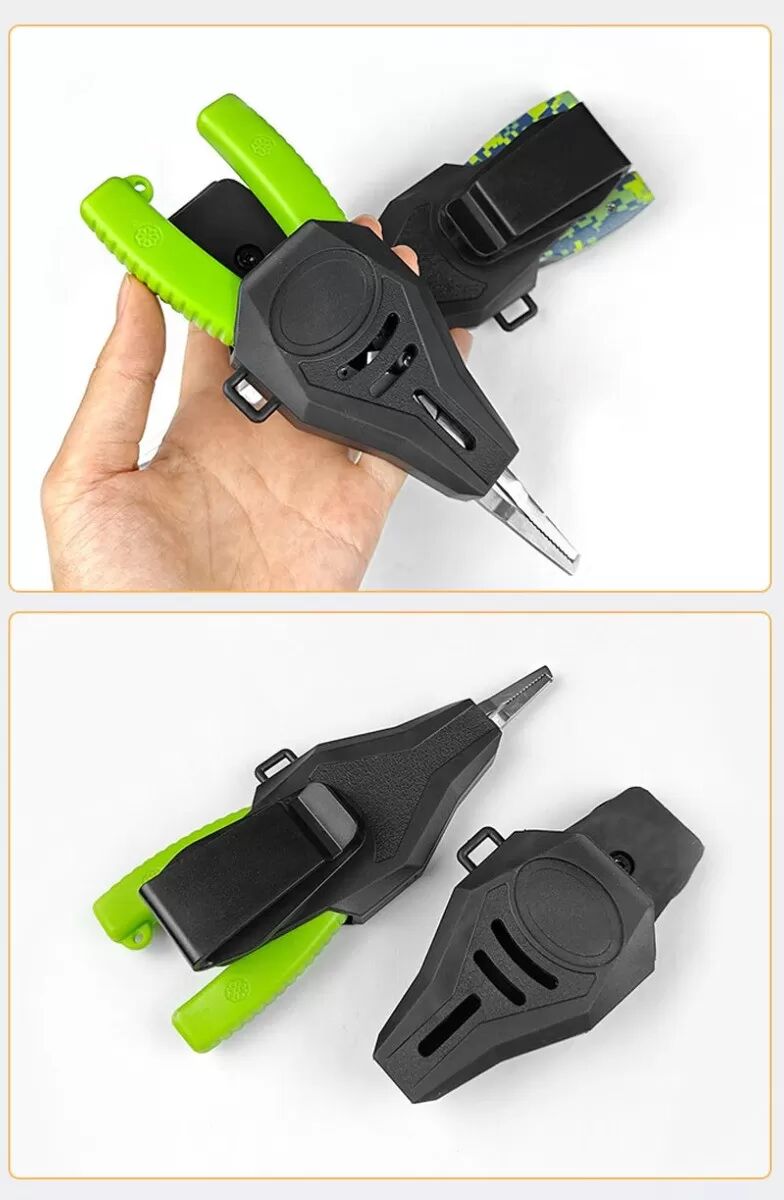 INF Multifunktionale Schnellverschluss-Zangenscheide im Doppelpack: Sichere, wasserdichte PVC-Zangenholster