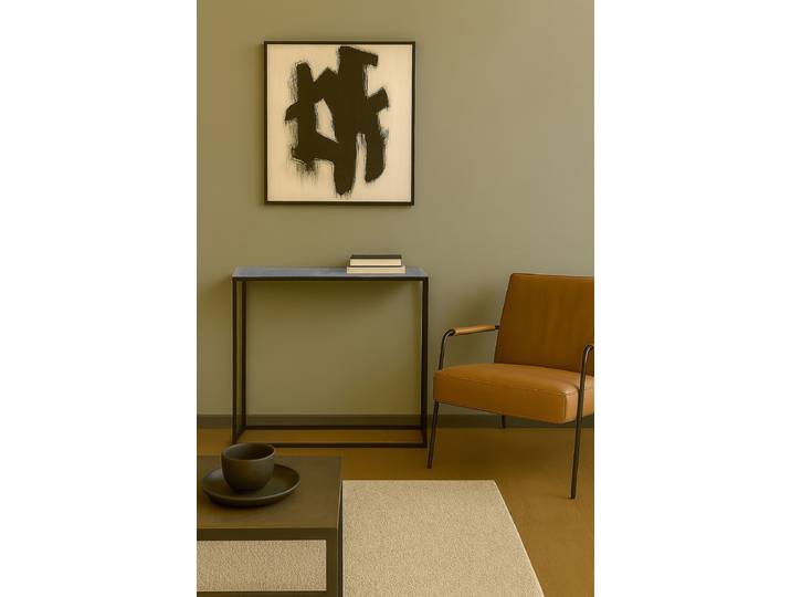 Console Masaza 80 x 80 x 27cm Argenté