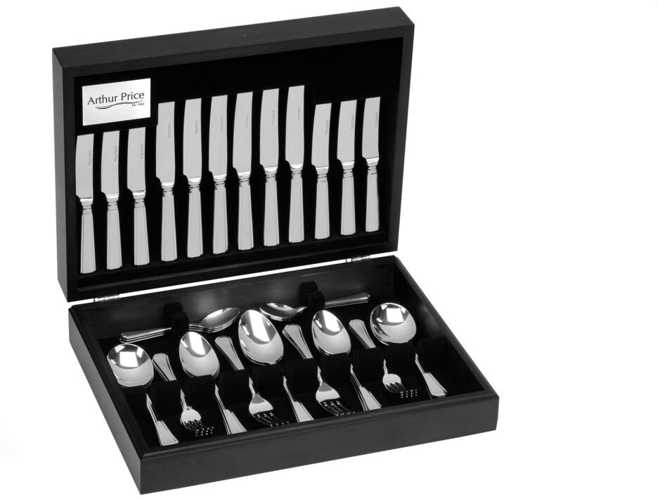 Arthur Price, Grecian - 58 Piece Cutlery Set, Service for 8 Silver 58