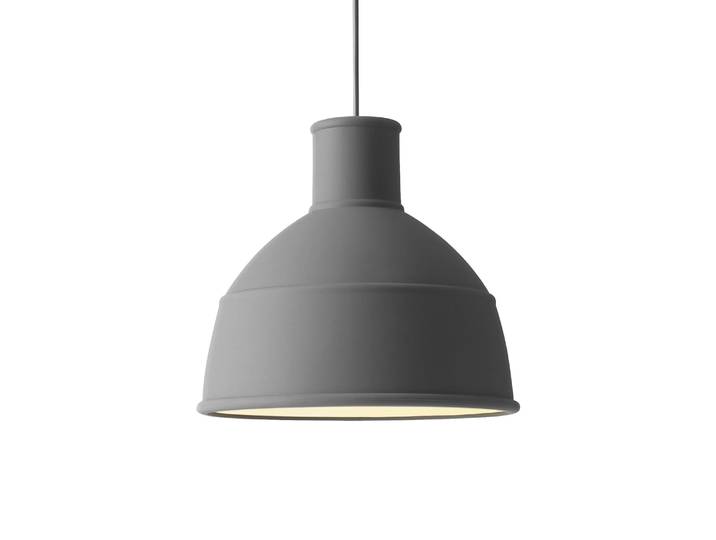 Muuto - Suspension Unfold - Gris - Silicone - Designer Form Us With Love