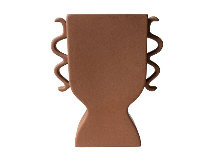 DBKD Vase plat 25 cm Terracotta