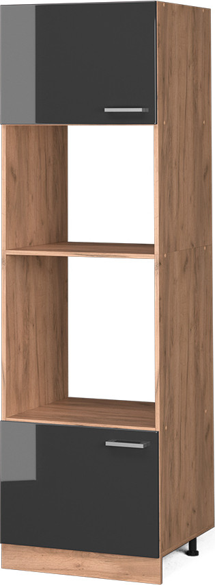 Vicco R-Line Magnetronkast Antraciet Hoogglans 60 cm