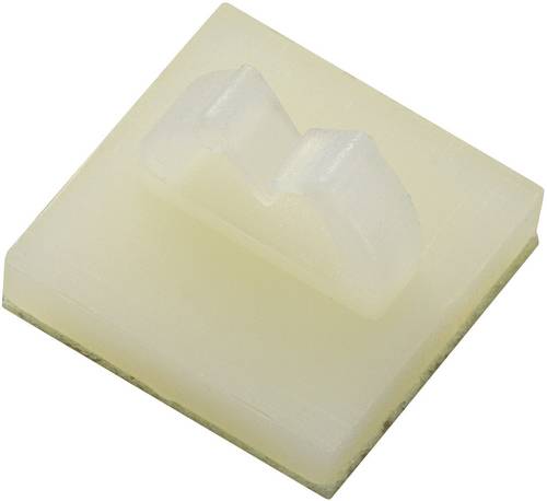 13mm Befestigungssockel selbstklebend 543507 Bündel-Ø-Bereich 8.90mm (max) Natur