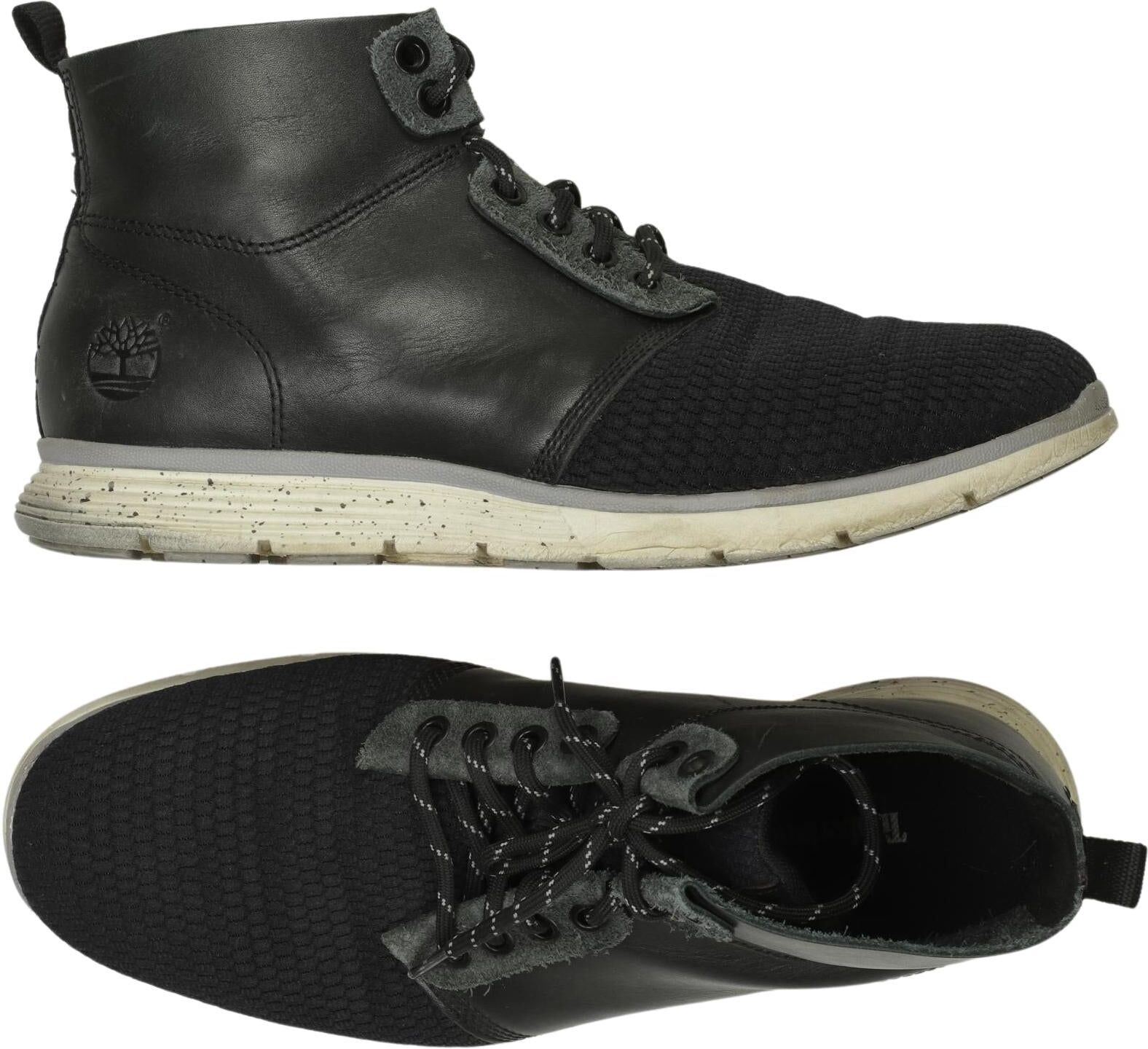 Timberland Herren Stiefel, Schwarz, Gr. EU 41.5, Leder - Second Hand