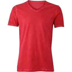 James & Nicholson Herren V-Ausschnitt T-Shirt 'Gipsy' JN976