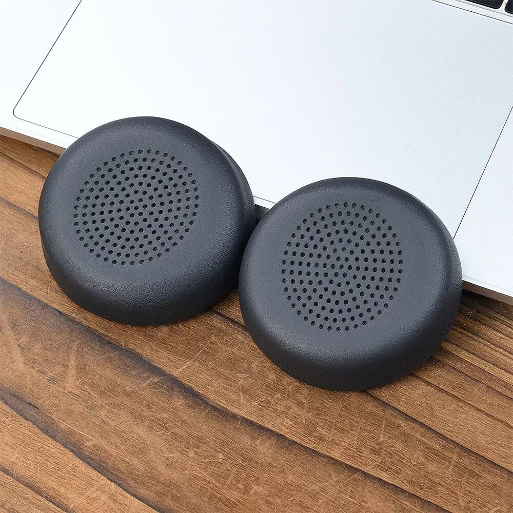 INF 2 Stk. Ersatz-Ohrpolster kompatibel mit Logitech Zone Wireless - Graue PU-Memory-Foam-Ohrkissen
