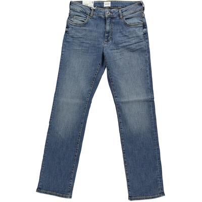 Straight-Jeans MUSTANG "Damen Style Crosby Relaxed Straight", Damen, Gr. 29, Länge 32, 623 mittelblau, Denim/Jeans, 99% Baumwolle, 1% Elasthan, straight fit, Jeans Straight-Jeans