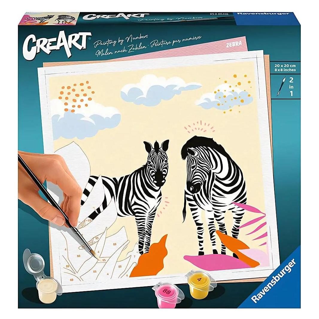 Ravensburger CreArt Zebra (23666)