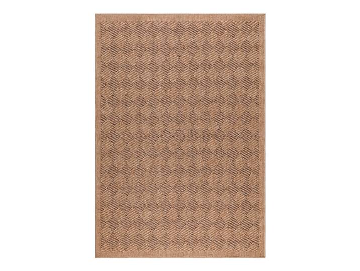 Outdoorteppich Dhaka Typ C Schwarz/Beige/Beige/Schwarz Polyester 200 x 290cm