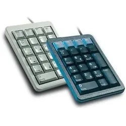 Cherry Slim G84-4700 (Nummernblock, Kabelgebunden), Tastatur, Schwarz