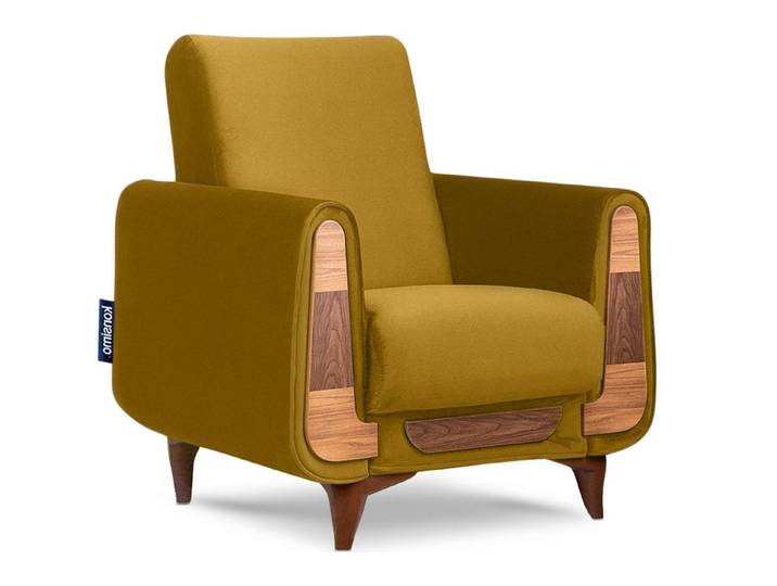 KONSIMO® Sessel GUSTAVO Komfortabler Sessel mit Armlehnen, Modern und Elegant