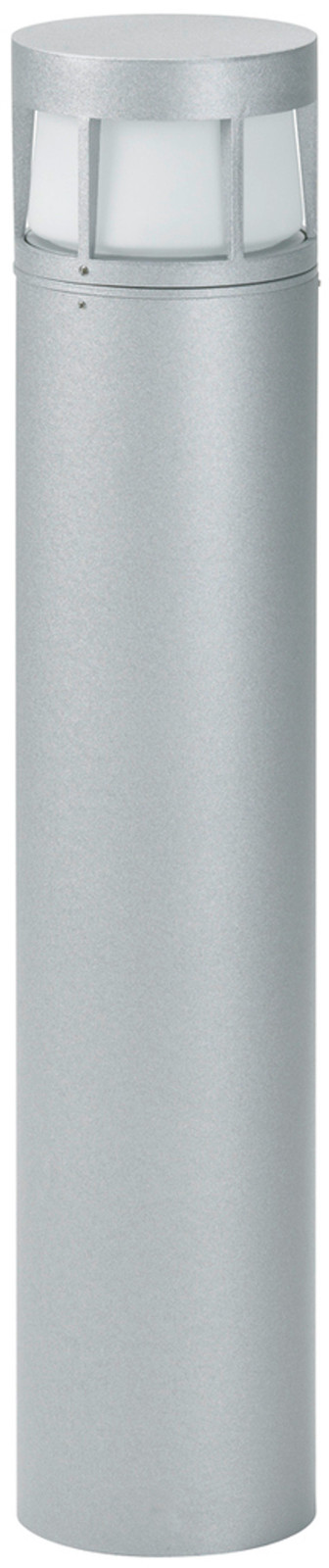 Albert Moderne LED Buitenlamp Jail - Grijs/Zilver - Hoogte: 70 cm