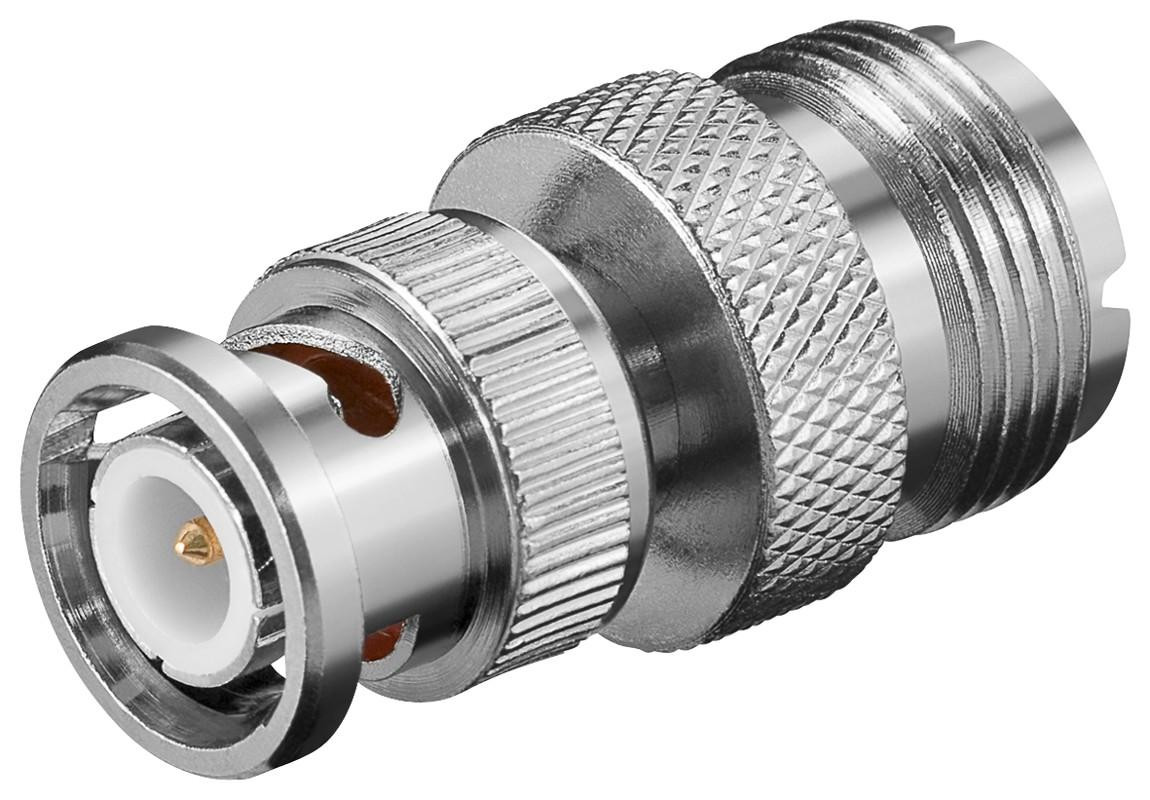 Goobay BNC naar UHF adapter met goudcontacten