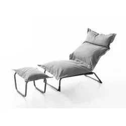Verstellbarer Stuhl inkl. Hocker