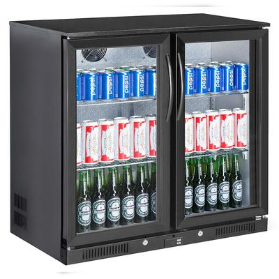 Skyrainbow Flaschenkühler, Inhalt 200 Liter, 2 Flügeltüren