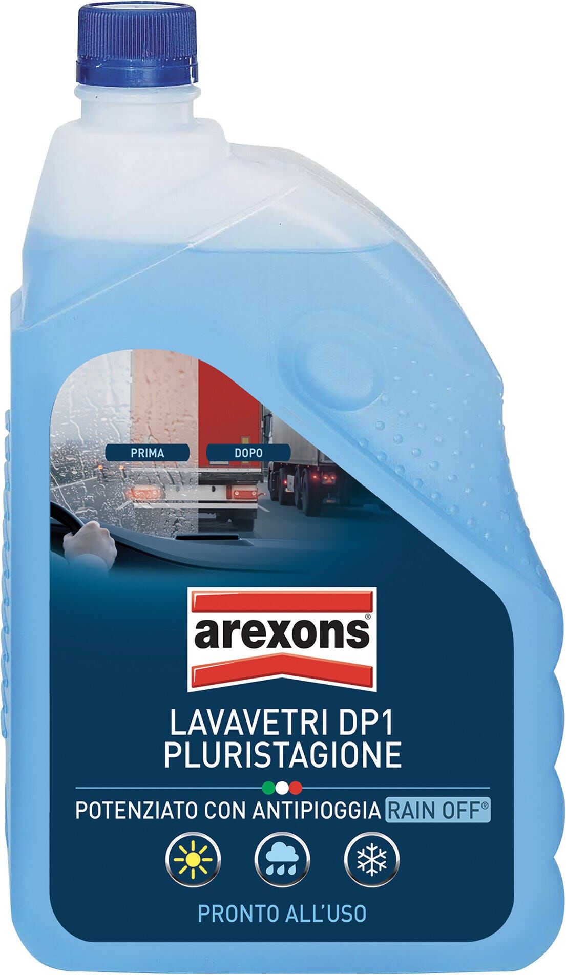 Arexons LIQUIDO TERGIVETRO ANTIPIOGGIA  2l DP1 PLURISTAGIONE PRONTO USO