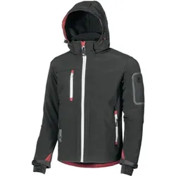 U-Power,  Softshelljacke Metropolis Gr.M schwarz/carbon U.POWER (M)