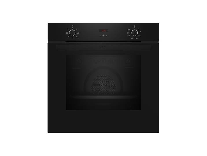 NEFF Backofen B1CCC0AK3 , Energieeffizienz: A+, schwarz, B:59,4cm H:59,5cm T:54,8cm, Backöfen, CircoTherm Heißluftsystem ermöglicht optimale Garergebnisse, Backofen