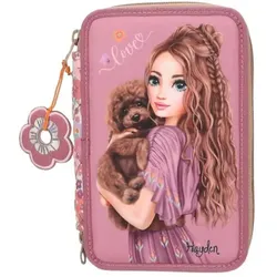 Depesche 13055 TOPModel 3 Fach Federtasche FLORAL